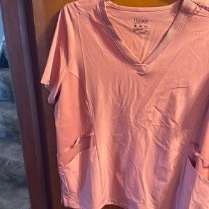 Hanes Comfort Fit Scrub top.